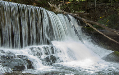 Fototapeta premium Waterfalls in southwest Virginia outside of Blacksburg.