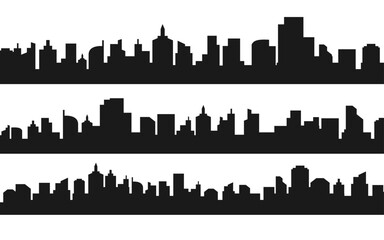 Fototapeta premium BUILDING CITY logo element with isolated illustration for identity template