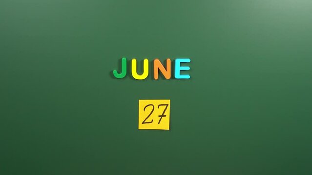 27Th June" Images – Browse 109 Stock Photos, Vectors, and Video | Adobe  Stock
