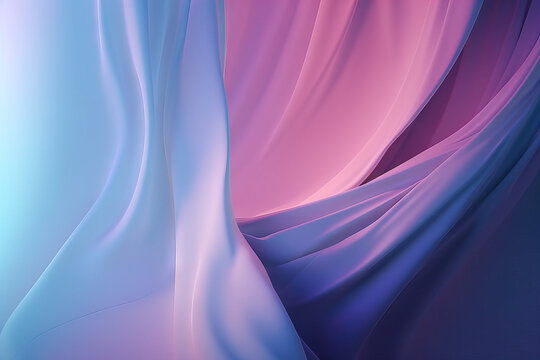 Abstract fluid 3d render,flying silk cloth curtain,Abstract 3D Background,Digital  fabric. Sci-fi background Stock Illustration | Adobe Stock
