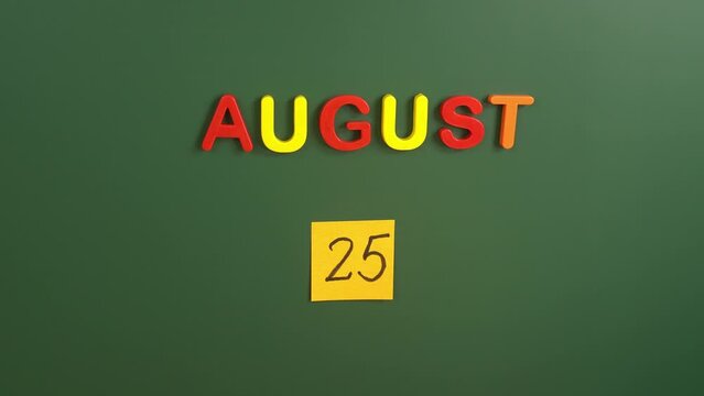 25Th August" Images – Browse 9,981 Stock Photos, Vectors, and Video | Adobe Stock