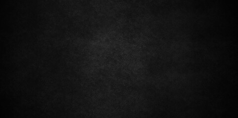 Black stone concrete grunge texture and backdrop background anthracite panorama. Panorama dark grey black slate background or texture.	
