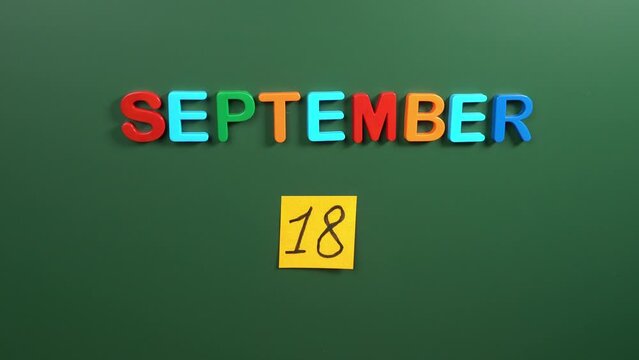 18Th September"-Bilder: Stock-Fotos & -Videos. | Adobe Stock