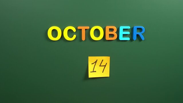 14 October" Images – Browse 229 Stock Photos, Vectors, and Video ...