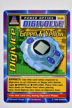 Digimon Trading Card Game, Digivice.
