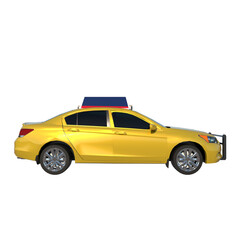 Taxi 3- Lateral view png