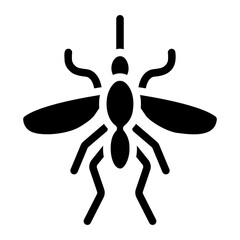 mosquito glyph icon