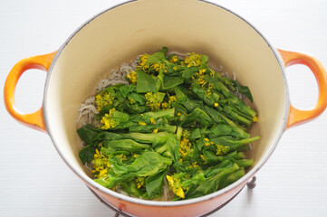 菜の花のお浸し