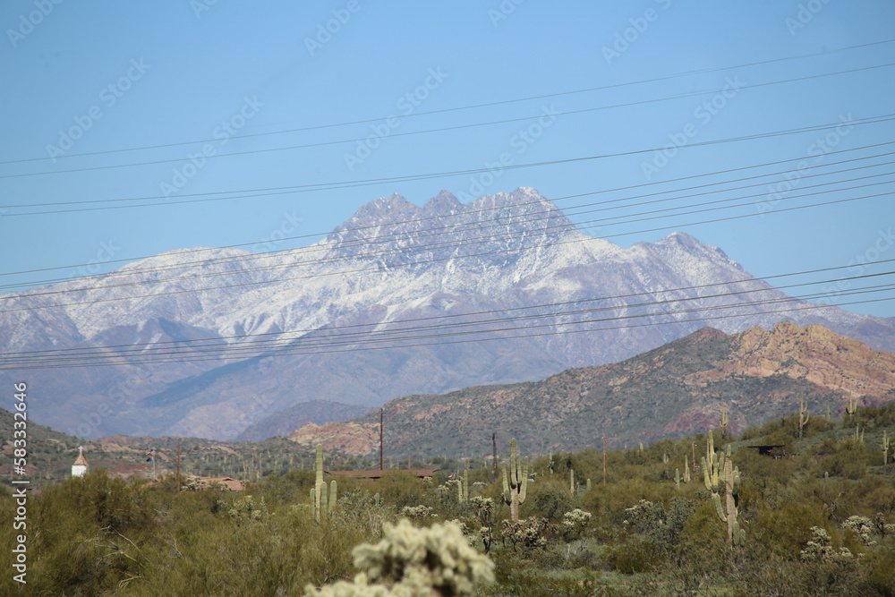 Canvas Prints Four Peaks, Arizona