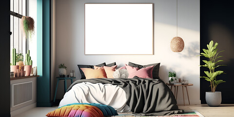 boho bedroom mockup, bedroom background mockup, luxury bedroom mockup, bedroom pictures mockup, bohemian bedroom mockup, cozy boho bedroom mockup, boho chic bedroom mockup, generative ai