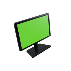 Monitors 3D illustration, icon Render, HD, Premium Quality, Alpha Background,