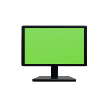 Monitors 3D illustration, icon Render, HD, Premium Quality, Alpha Background,
