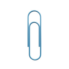 Paperclip 3D illustration, icon, Several View Pack Render, HD, Premium Quality, Alpha Background