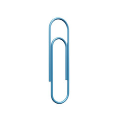 Paperclip 3D illustration, icon, Several View Pack Render, HD, Premium Quality, Alpha Background