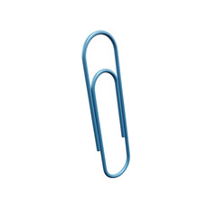 Paperclip 3D illustration, icon, Several View Pack Render, HD, Premium Quality, Alpha Background