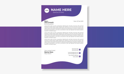 Professional id card design template. This is own design in the plat from of business market.
