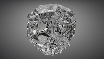 abstract form of diamond