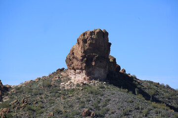 Fototapeta premium rock in the mountains