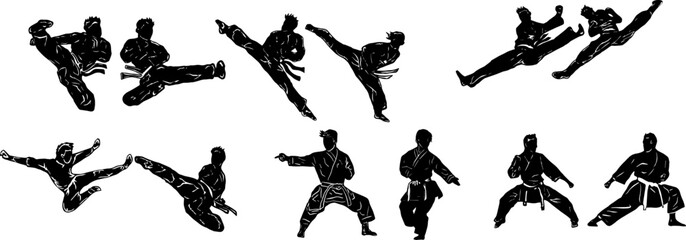 karate icon bundle