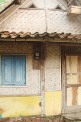 old wooden house in the old town