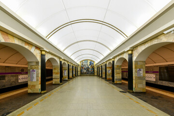 Admiralteyskaya Station - Saint Petersburg, Russia