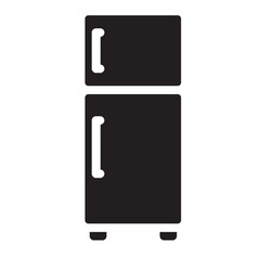 refrigerator glyph icon