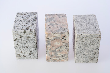 stand for stone objects, blank for design, samples of artificial stone