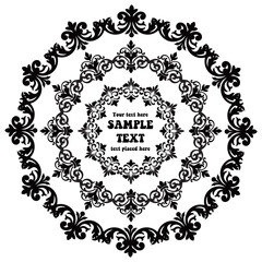 円型フレームセット