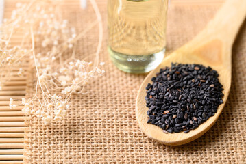Black sesame seed and oil, Food ingredients in Asian cuisine