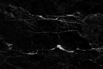 Black grey marble seamless glitter texture background, counter top view of tile stone floor in natural pattern.