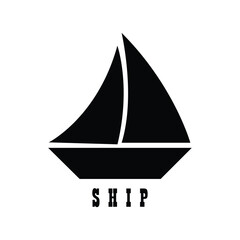 Ship, ship, cargo, logistics, transport and delivery icon