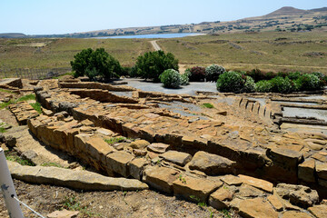 ruins of ancient greek theatre