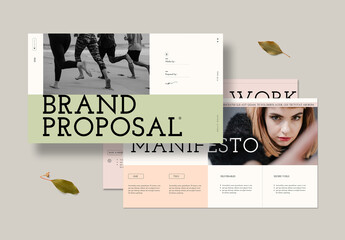 Brand Proposal Layout