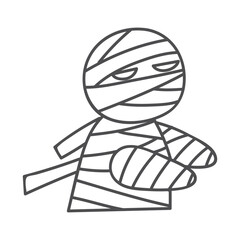 black and white illustration of a person