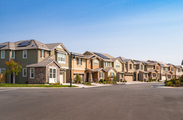 Middle Class Suburban Homes in Northern California