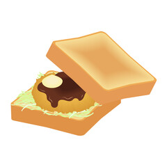 コロッケサンド