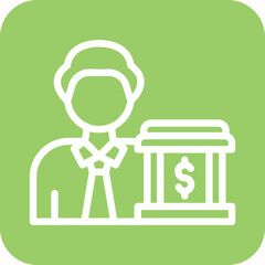 Vector Design Personal Banking Icon Style