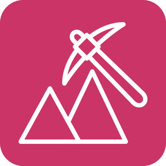 Vector Design Mining Icon Style