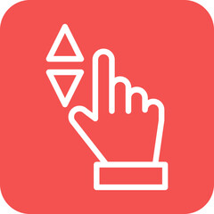 Vector Design Scrolling Icon Style