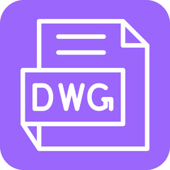Vector Design DWG Icon Style