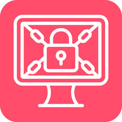 Obraz premium Vector Design Ransomware Icon Style
