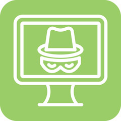 Vector Design Spyware Icon Style