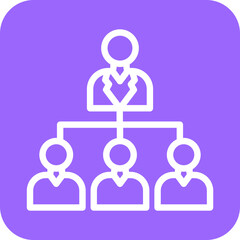 Vector Design Organization Icon Style