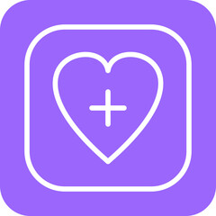 Vector Design Medical App Icon Style