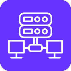 Vector Design Server Icon Style