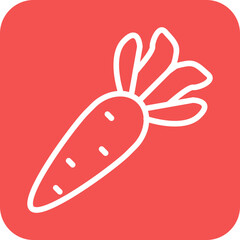 Vector Design Carrots Icon Style