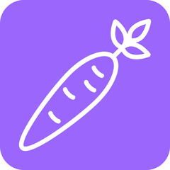 Vector Design Carrots Icon Style