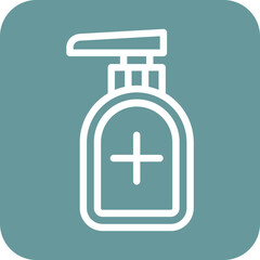 Vector Design Hand Sanitizer Icon Style