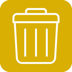 Vector Design Trash Bin Icon Style