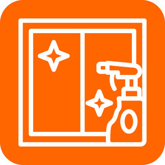 Vector Design Cleaning Window Icon Style